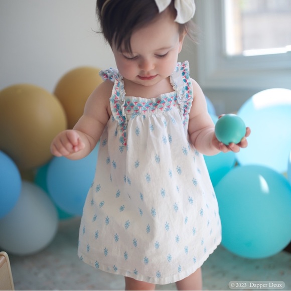 Egg New York | Ivette Embroidered Set With Flutter Sleeves Maisonette - Picture 1 of 7